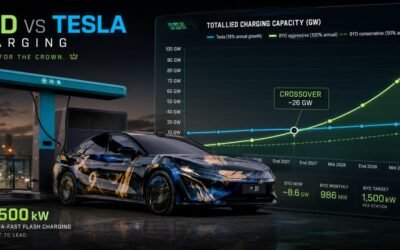 BYD Flash Charging Takes Aim at Tesla Superchargers
