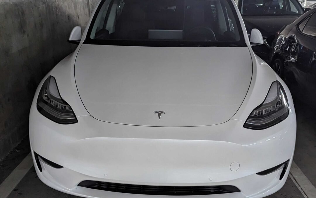 Tesla Model Y front view
