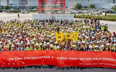 Tesla Megapack 3 Starts Production With a 5 MWh Boost