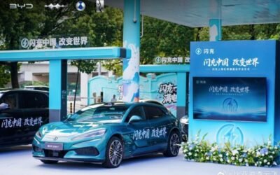 BYD and Sinopec Turn Fuel Station Into Fast-Charging Hub